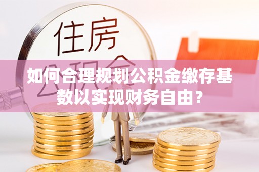 宁安如何合理规划公积金缴存基数以实现财务自由？