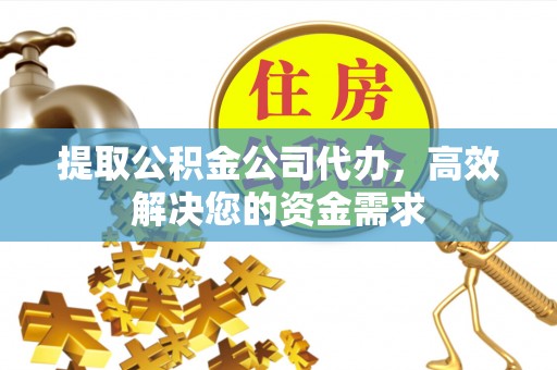 宁安提取公积金公司代办，高效解决您的资金需求