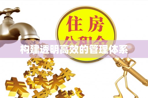 宁安构建透明高效的管理体系