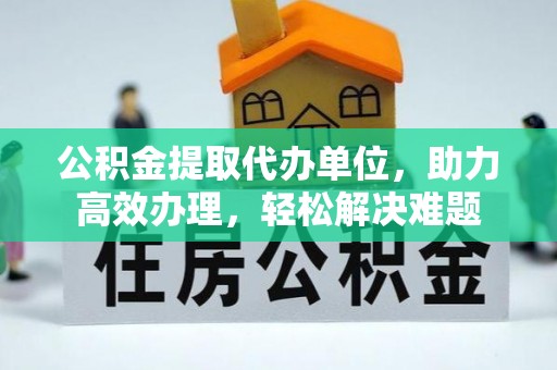 宁安公积金提取代办单位，助力高效办理，轻松解决难题