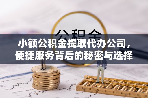 宁安小额公积金提取代办公司，便捷服务背后的秘密与选择指南