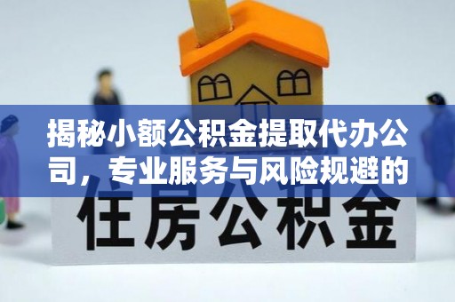 宁安揭秘小额公积金提取代办公司，专业服务与风险规避的平衡艺术