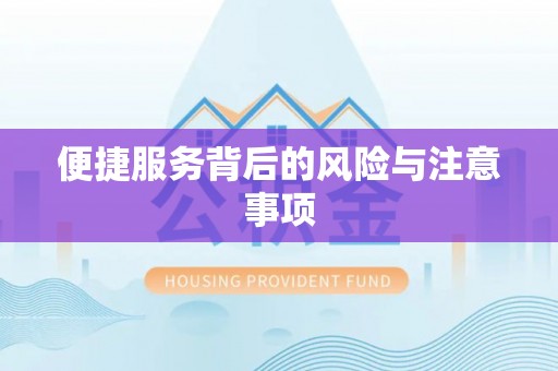 宁安便捷服务背后的风险与注意事项